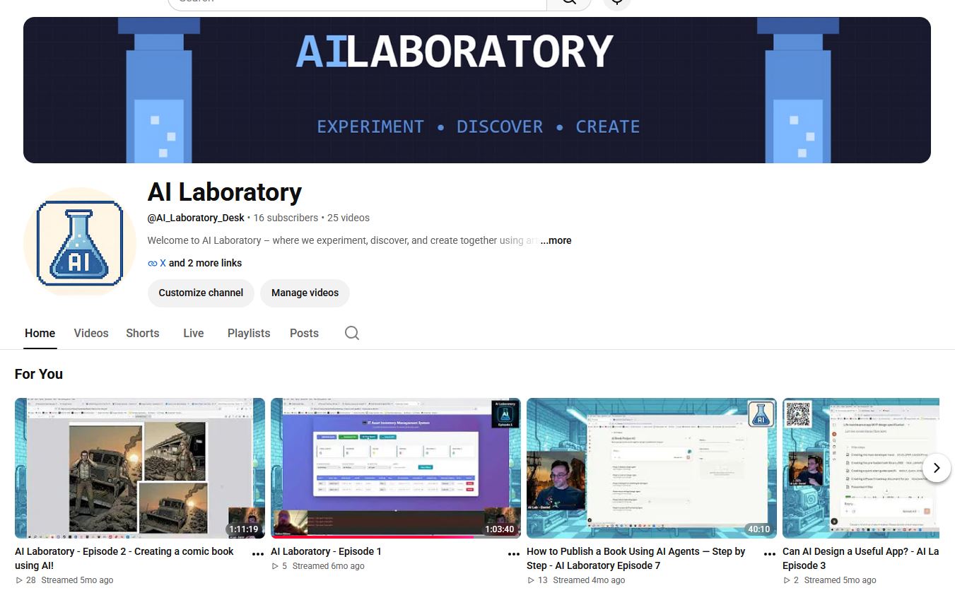 AI Laboratory Podcast episode